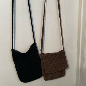 Bundle of Two Knit Crossbody Bags